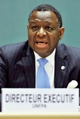United Nations Population Fund executive director Babatunde Osotimehin