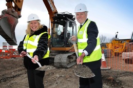 Gill Boston, chair of the CLS Group Board and Nick Dykes, chief executive