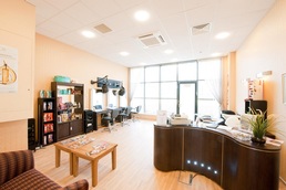 The Village Hairdressing Salon – one of 18 health and leisure facilities open to residents and the local community