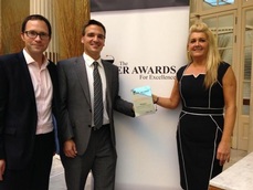 Owen Rose (Aceton), Matthew Borg (Aceton) and Alison Innes-Farquhar (HC-One)