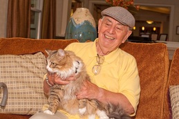 Pets play an important part in life at a Sunrise community