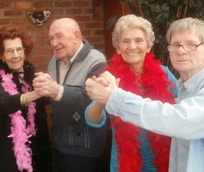 CLS Homes residents enjoying themselves