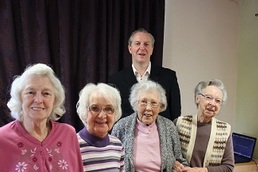 Tony Walsh and Belong residents