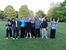 At the start of the session at Bexley