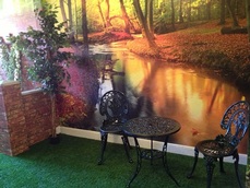 the garden was designed so that one half resembles a back garden and the other half a park and will feature in a variety of different therapy sessions to - Garden Park Nursing Home the garden was designed so that one half resembles a back garden and the other half a park and will feature in a variety of different therapy sessions to - Garden Park Nursing Home