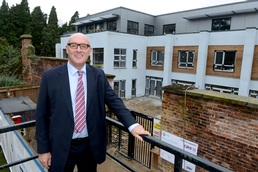 Mark Shockledge, home manager at Abney Court care home in Cheadle