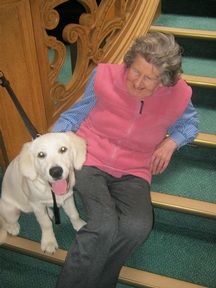 Barbara has been helping Jack with his training 
