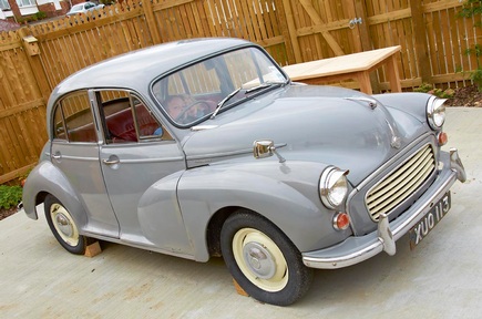 Retro Morris Minor