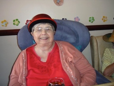 A resident enjoys a fun and festive Christmas at Regal