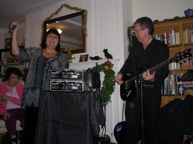 Sing-a-long entertainment for residents at Regal