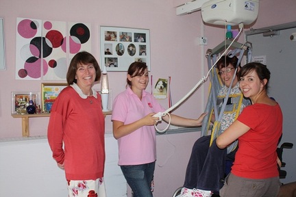 Clare Pelham returning to Alne Hall Cheshire Home where she worked as a student