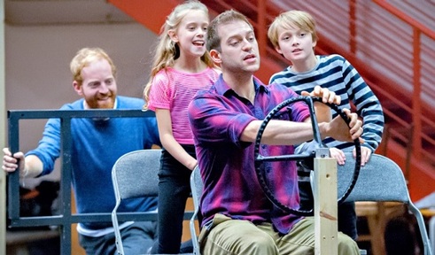 Rehearsals for the playhouse's musical Chitty Chitty Bang Bang