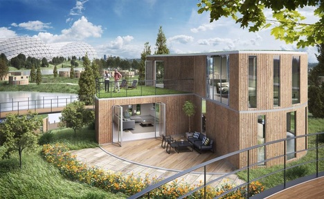 A rotating home as imagined in the Silver Chic report