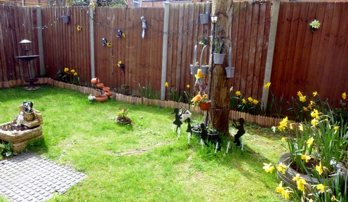 The garden at Clifton House
