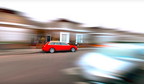 A still from A Walk Through Dementia - Scenario 2, reveals the visual implications of PCA