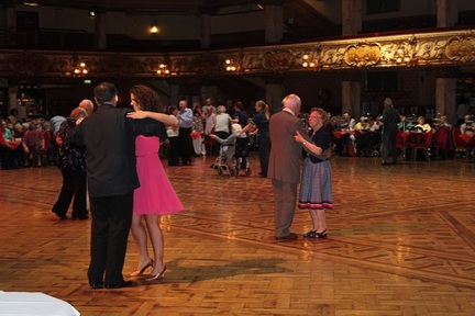 Graceful dancers take centre stage at the 2014 event in the Blackpool Tower Ballroom