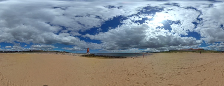 A still from South Shields in footage used in sessions held by 'reminiscience'