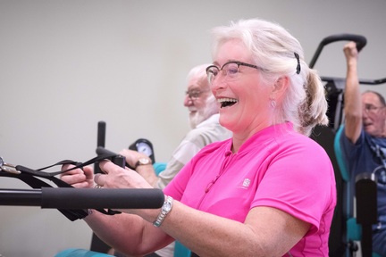 Turning back the clock at Pine Martin Grange's gym