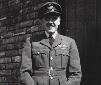 Walter Bentley during WW2. Credit: Walter Bentley.
