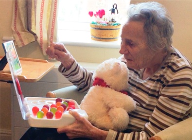 Lewis Hornby's grandma Pat