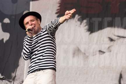 Stuart Murdoch, singer of Belle and Sebastian who has ME. Credit: Anthony Mooney / Shutterstock.com
