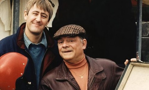 Hit TV comedy Only Fools and Horses is included in trial. Credit: BBC