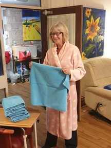 Brenda Kerr, senior care assistant at The Old Vicarage care home