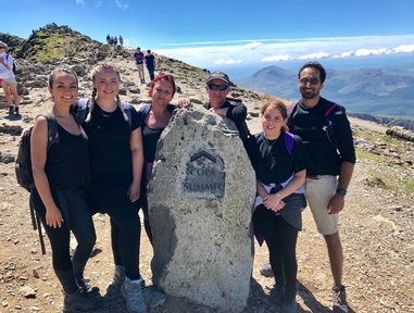 Credit: Millennium UK. From left to right - Neda, Emily, Paula, Ian, Katie, Omair.