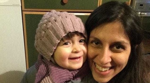 Nazanin Zaghari-Ratcliffe and Gabriella. Credit: Change.org