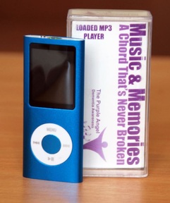 MP3 player. Credit Purple Angel