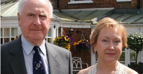 Cathy Gardener with her father Michael Gibson. Credit: Cathy Gardener.