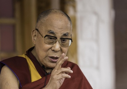 The Dalai Lama pictured in 2017. Credit: Richard Majchrzak\ Shutterstock