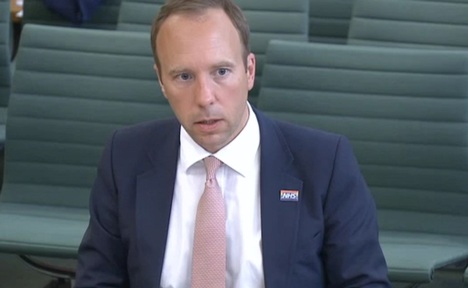 Matt Hancock telling MPs every care home death 'weighs heavily on me and always will'. Credit: Parliament TV