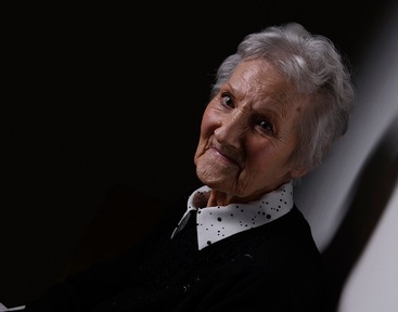 May Banham gets ready for her close up. Credit: DK Capture Photography