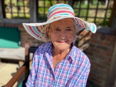 Eve Walsh Waring, a resident at Abbey View in Sherborne, worked at Buckingham Palace.