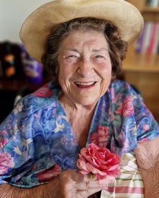 Trendsetting care home resident Wendy Webber. Credit: Colten Care