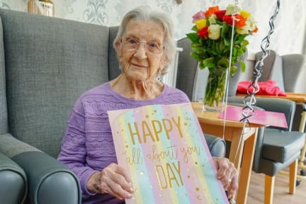 Olive celebrates her 101st birthday