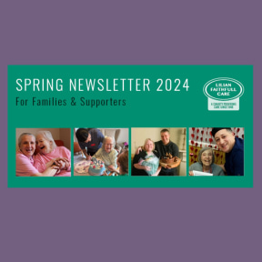 Our charity’s spring E-newsletter