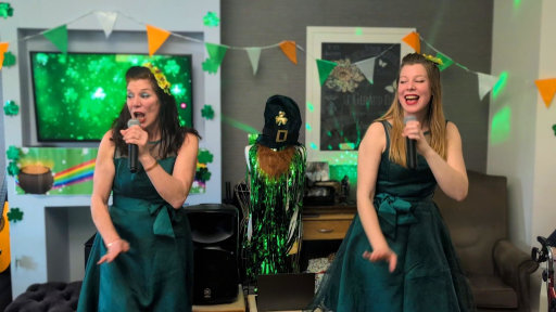 ST PATRICK’S DAY GETS THE GREEN LIGHT AT LOCAL CARE HOME