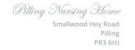 Pilling Nursing Home logo