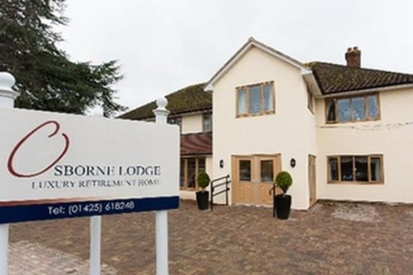 Osborne Lodge Rest Home, 30 Osborne Road, New Milton, Hampshire BH25