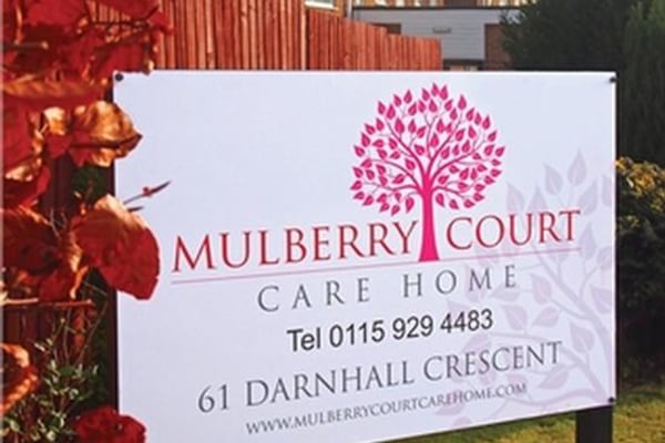Mulberry Court Care Home NG8 4QA