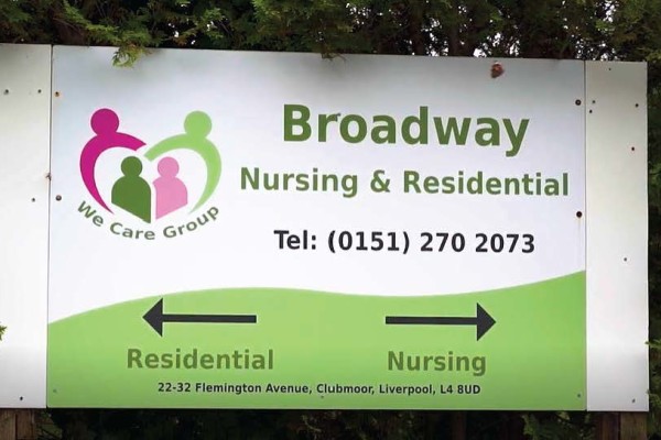 Broadway Nursing & Residential Home  L4 8UD
