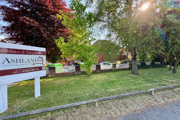 Ashlands Residential Care Home, 152 Southwell Road East