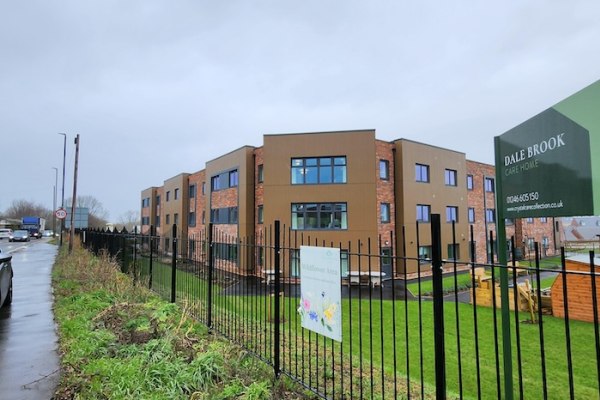 Dale Brook care home, Derby Road , Clay Cross, Chesterfield, Derbyshire