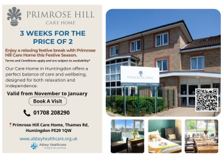 Primrose Hill Care Home, Huntingdon, Cambridgeshire