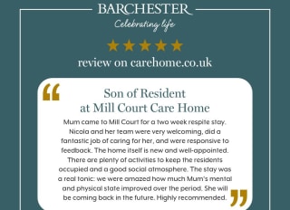 Barchester Mill Court Care Home, Guildford, Surrey