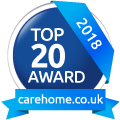 Top 20 Award carehome.co.uk