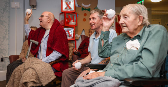 Christmas in a care home